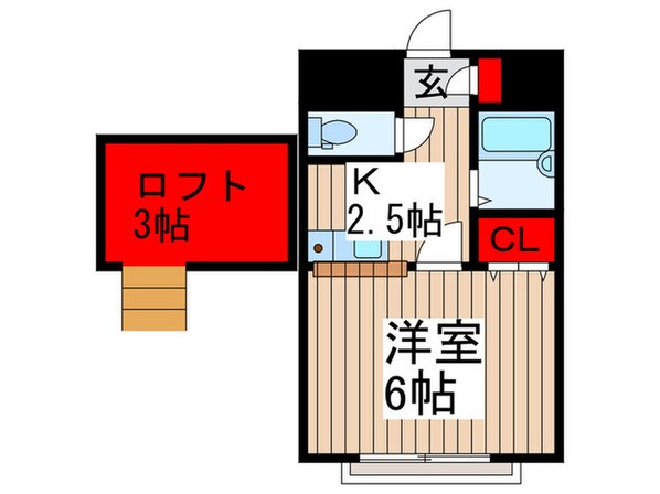 スタ－ヒル大宮の物件間取画像